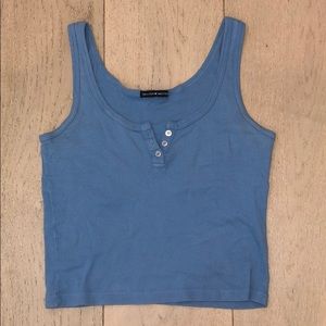 brandy melville- blue tank